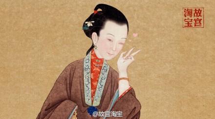 李清照。图片来源:故宫淘宝官方微博