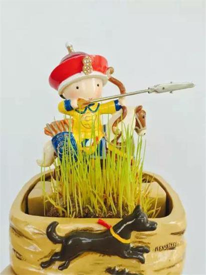 这是朕为你打下的一盆江山!