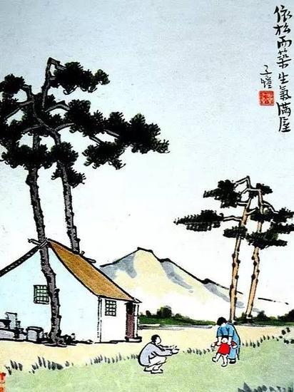 依松而筑生气满屋