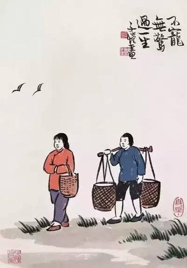 可怜一片无暇玉,误落风尘花草中。羡他村落无盐女,不宠无惊过一生。