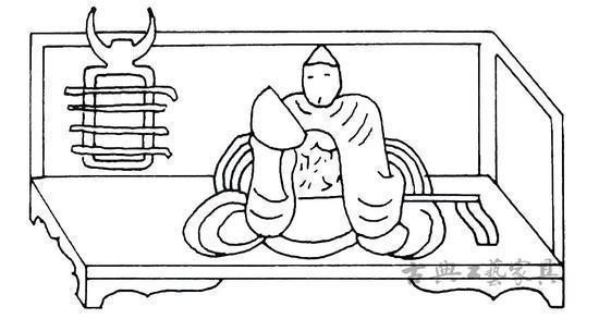 图1 山东安丘出土汉代石版画,1982年,《文物》