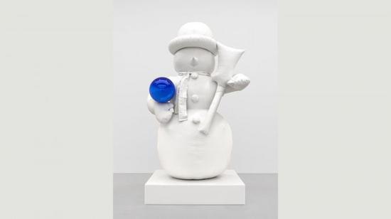 图8:杰夫·昆斯(Jeff Koons)的作品《雪人》(Snowman)