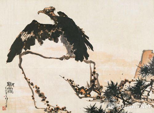 潘天寿 《朝霞》6900万元 中国嘉德2015年秋拍