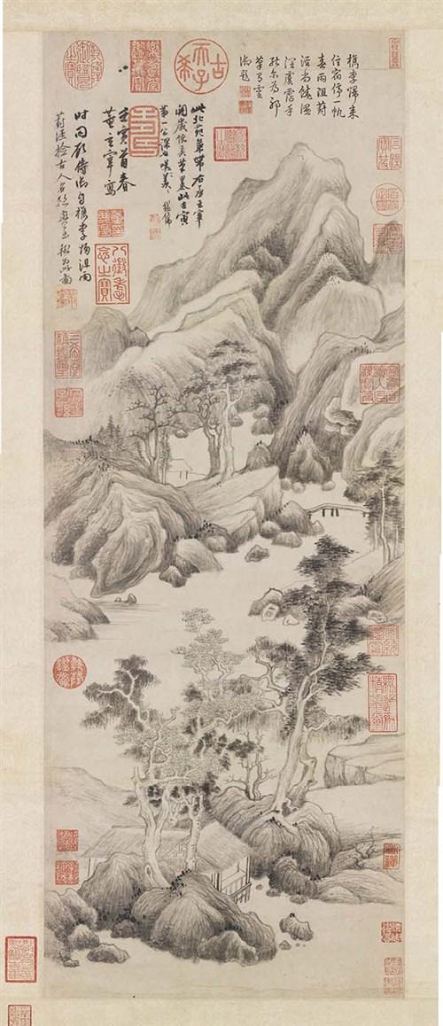 明 董其昌 葑泾访古图