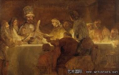 伦勃朗《巴达维亚人之誓》1662年