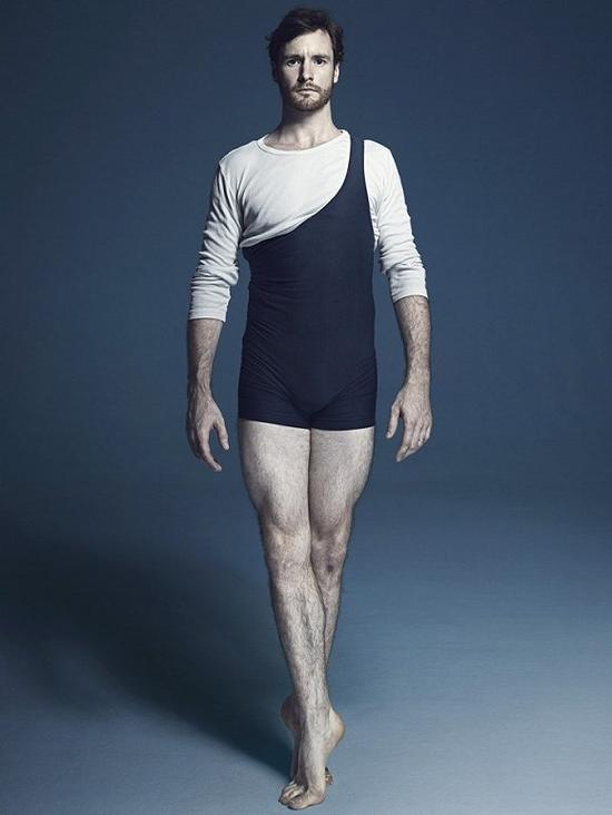 James Streeter,英国国家芭蕾舞团独舞演员,摄于2015年。