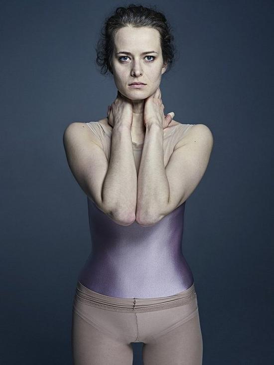Jenni Schäferhoff,德累斯顿森帕歌剧院芭蕾舞团,摄于2014年。