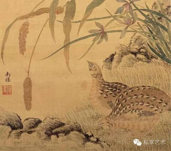 清 陈书 (款) 花鸟1