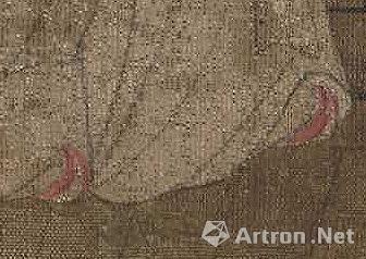 宋 佚名《女孝经图》 上图局部放大