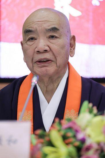 日本京都醍醐寺第103代座主仲田顺和