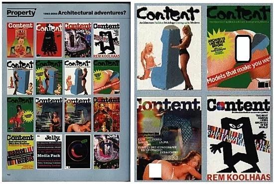 未采用的content图书封面 via:《content》内页