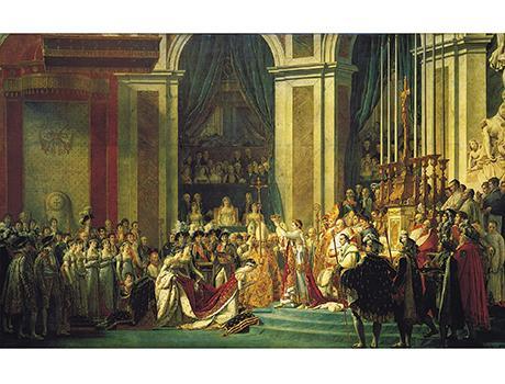 雅克-路易·大卫 Jacques Louis David - 拿破仑一世及皇后加冕典礼