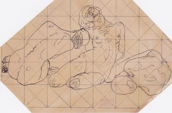 科罗曼·莫塞尔 Koloman Moser - Three Crouching Women