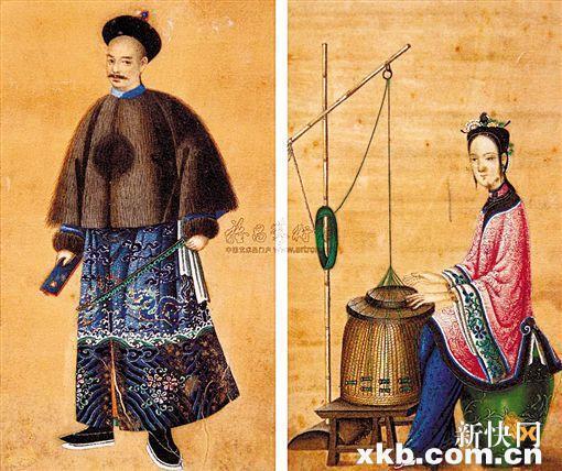 晚清仕女 雅昌艺术网供图