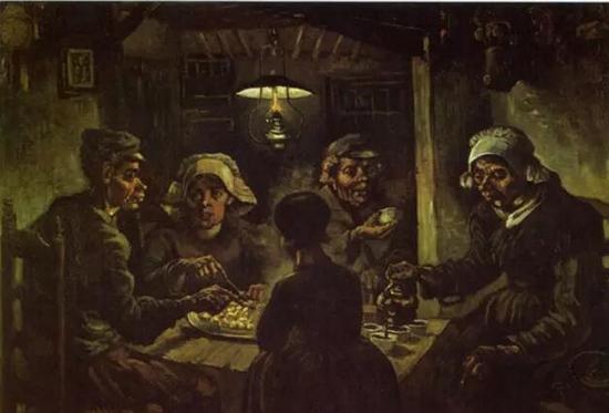 吃土豆的人 1885年4月 纽恩南