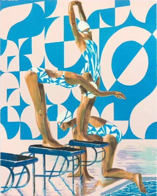 ▲ 本杰明·西尼尔 Stroke Tempo 2016 76 x 60 cm 售价£475
