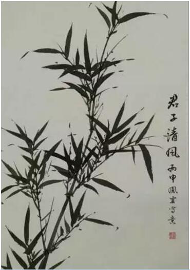 《君子清风》46CM*69CM