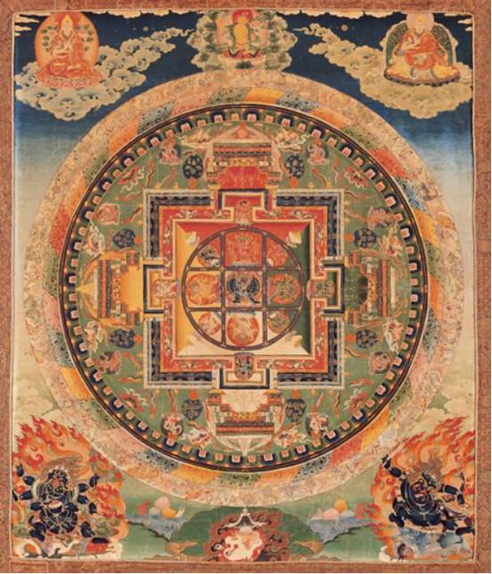 17–18世纪佛画像