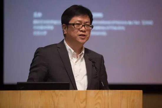 ▲ 北京大学副校长李岩松致辞