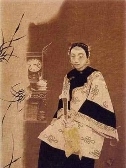 这张照片拍摄于1868年的北京,年代算是比较早的,只是后期处理太强了,以至于相当长的时间里被认为是画像。