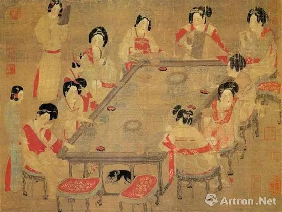 《唐人宫乐图》