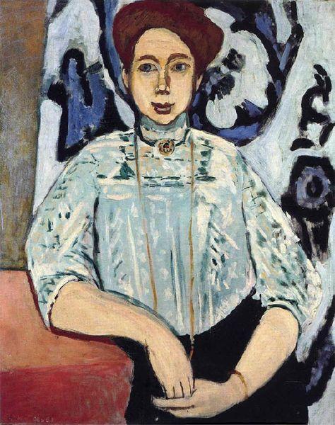 《葛丽泰。莫尔肖像》(Portrait of Greta Moll ,1908)。图/取自artionado