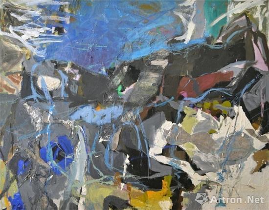 皮勒·费恩,《夏季I》(Summer I ,1958–59)。图片:Collection of Craig A。 Ponzio, courtesy McCormick Gallery, Chicago。 ©AEArtworks, LLC