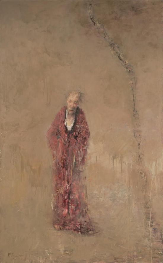 晚明系列–无题之六 206cm×125cm 2016