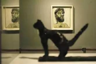 毕加索大展现场