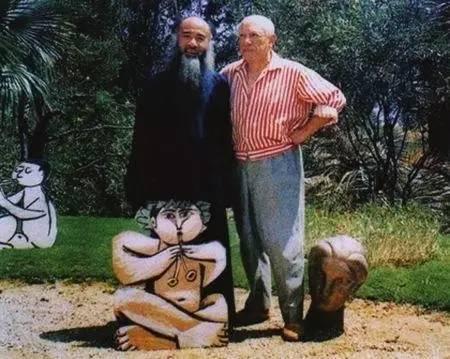 张大千与毕加索