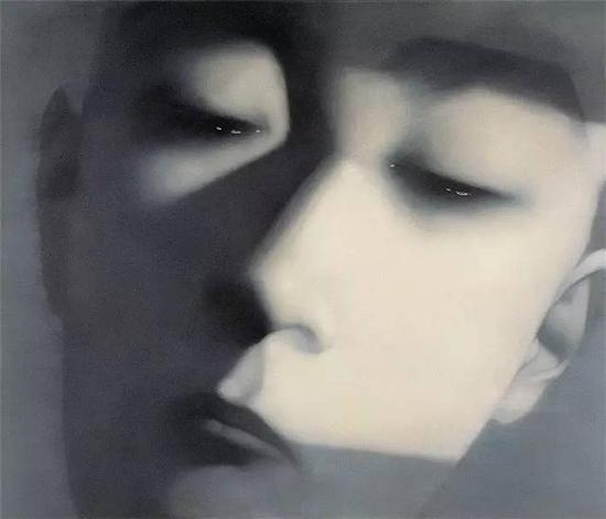 张晓刚,失忆与记忆6号,2004,布面油画