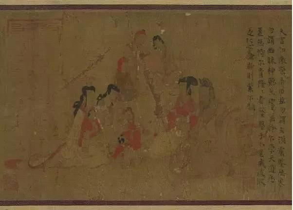 《女史箴图》局部(大英博物馆收藏)