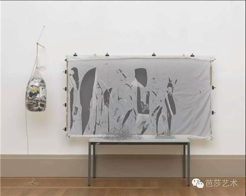 Gustav Metzger《重生的自毁艺术首次公展》,装置作品,1960年