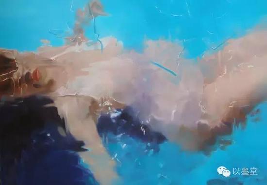 涌系列之五 布面油画 200cm*140cm