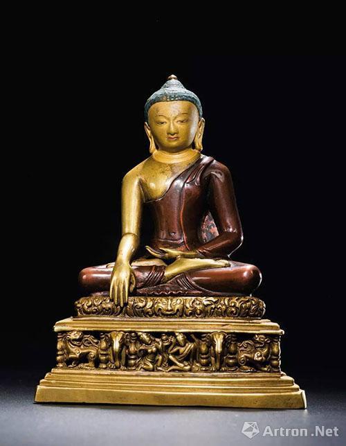 “帕拉11世纪至稀至珍双色铜合铸释迦牟尼成道像”在多轮竞价后,以2530万元成交。