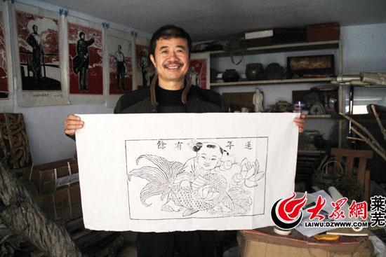 石桂利的年画作品