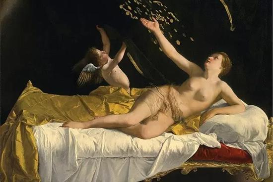Orazio Gentileschi《Danaë and the Shower of Gold》