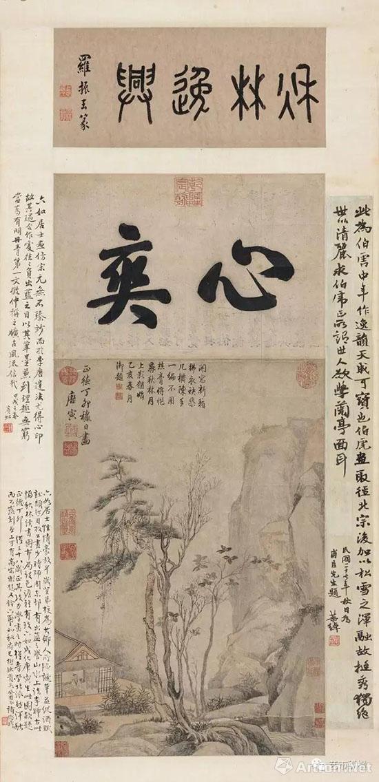 唐寅 《秋林逸兴》