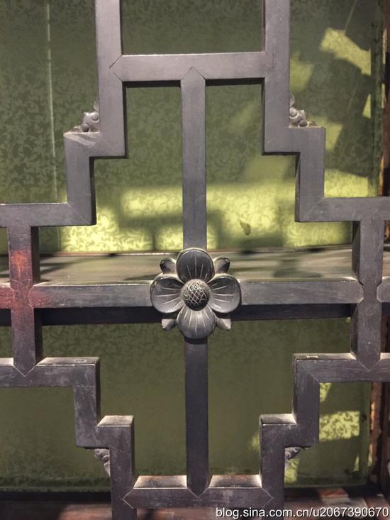 第867篇 <wbr>墨香满珑:黄花梨透棂书格
