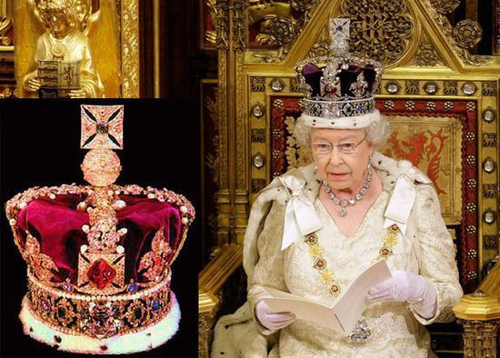 邮票上的王冠——乔治四世王冠(The King George IV State Diadem)