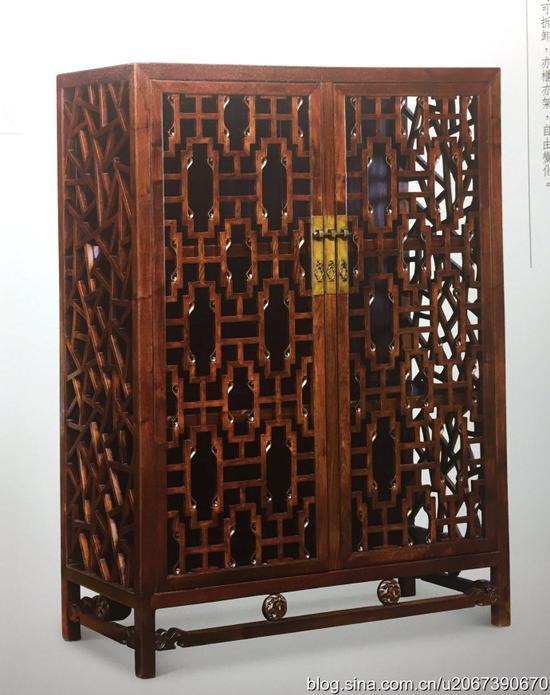 第867篇 <wbr>墨香满珑:黄花梨透棂书格