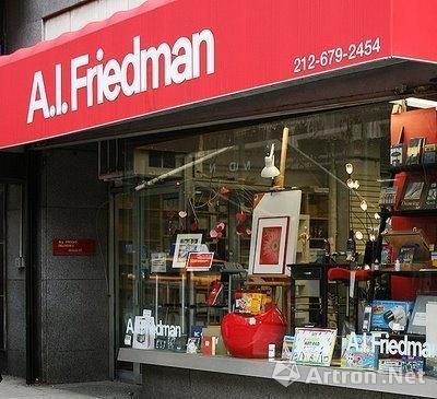 位于曼哈顿西十八街的美术用品商店“A.I。 Friedman”