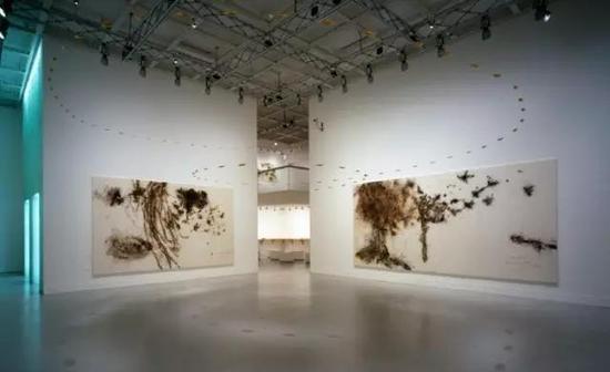 2007,“时光-蔡国强与资生堂展”(资生堂画廊)