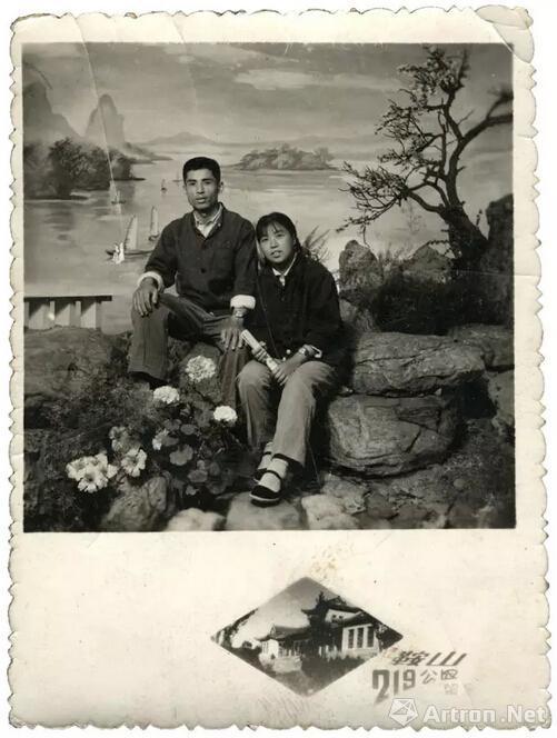 1974年,鞍山219公园照相馆,杨威收藏