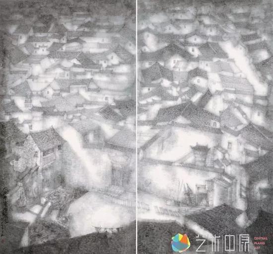 大地开霁净万家 200cm×200cm 2015年