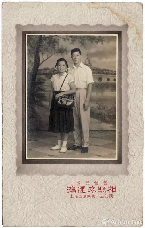 1950s,公私合营的上海鸿运来照相馆,杨威收藏