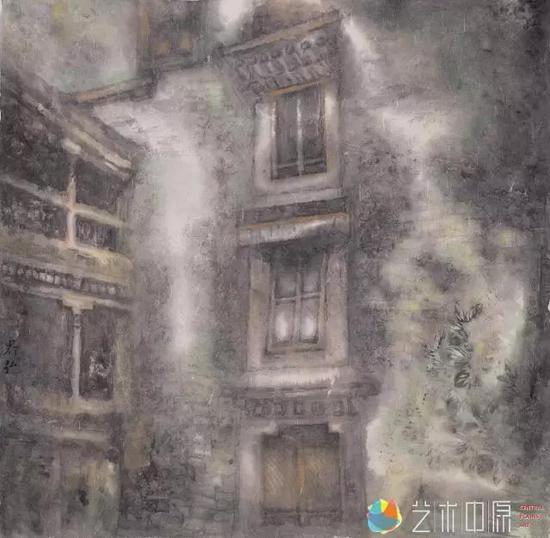 炫彩系列之三 68cm×68cm 2015年