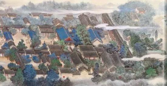 至于80万亩田地,已经不知道如何估算了,价值肯定在410亿以上,而且,花园、亭台还没算进去!