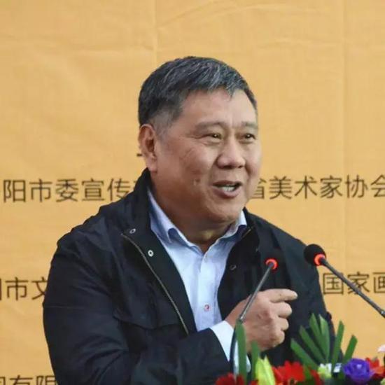 中国画学会副会长、中国国家画院研究员马国强致辞