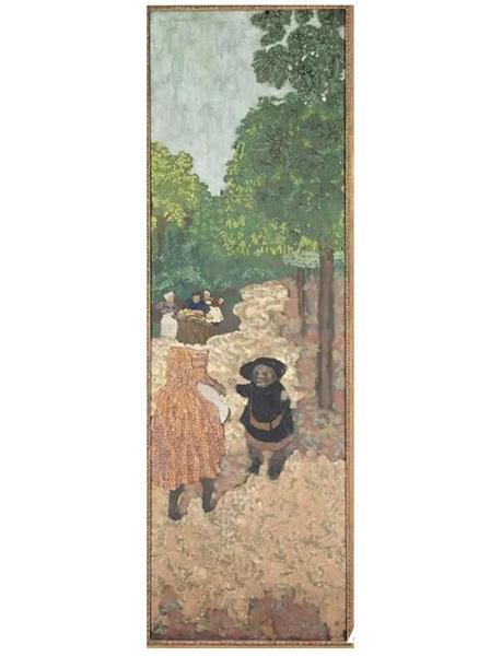 Édouard Vuillard,第一步,1894,海斯收藏品
